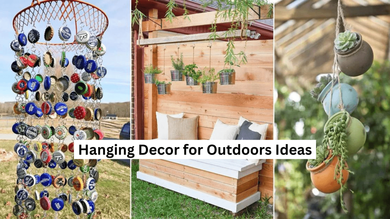 Hanging Decor for Outdoors Ideas