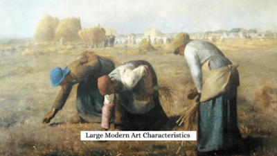 Large Modern Art Characteristics