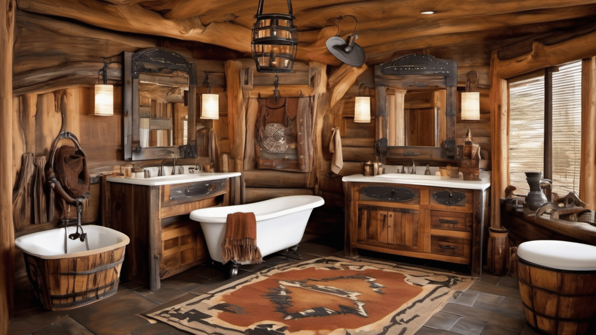 Elevate Your Bathroom Style with Western Decor Unleashing the True Spirit of the Wild West