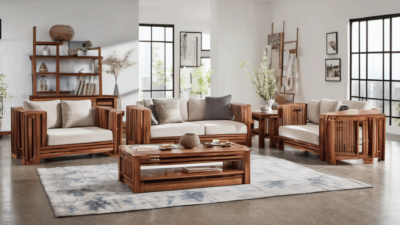 How to Select the Right Wooden Furniture for Your Living Room