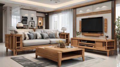Top Brands for Wooden Living Room Furniture