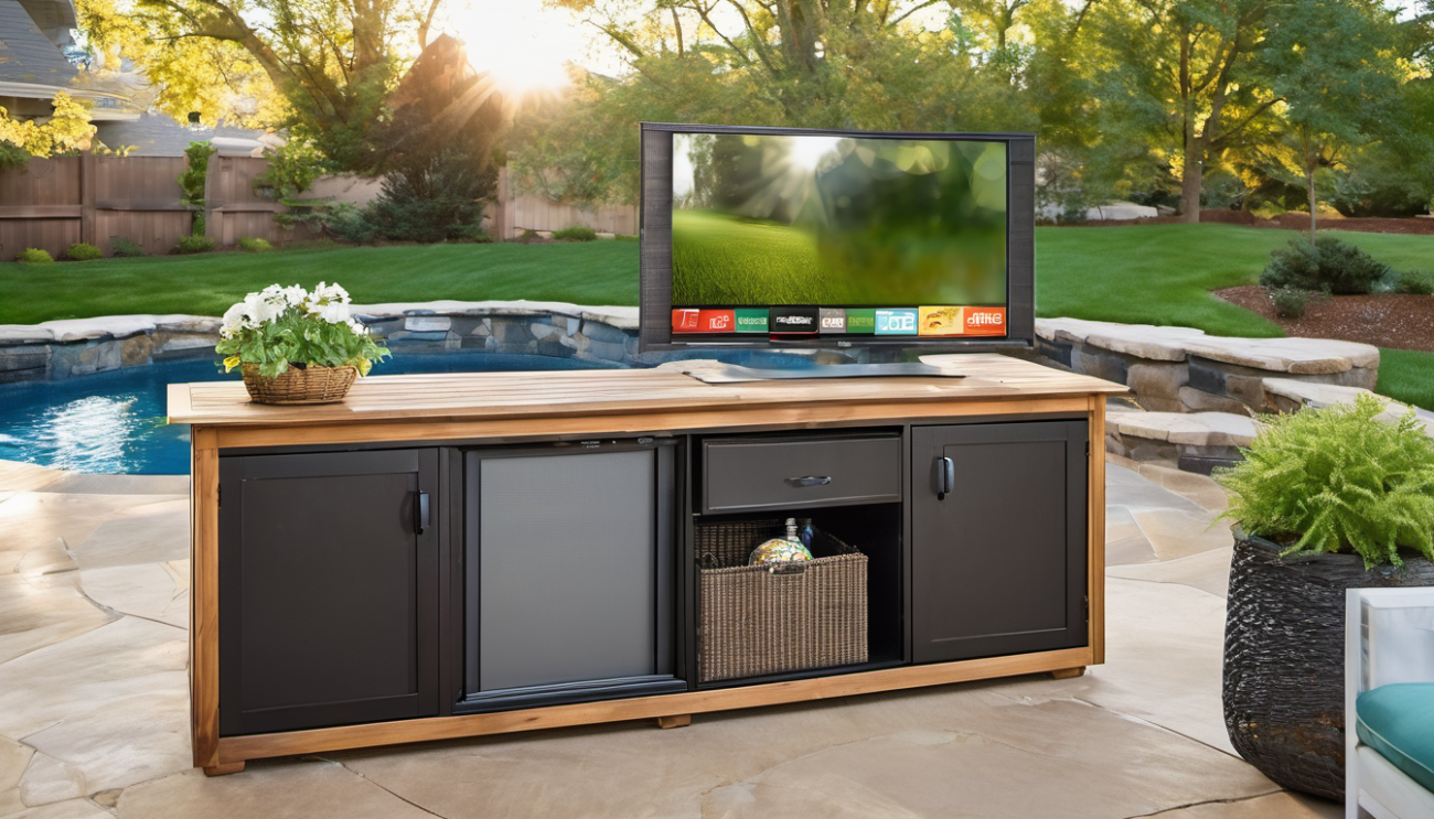 Outdoor TV Cabinet Ideas