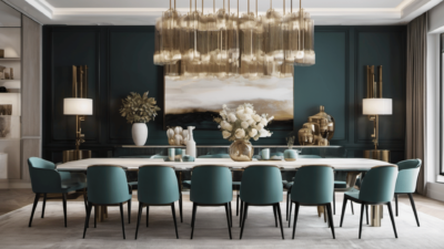 Choosing the Right Furniture for a Modern Luxury Dining Room