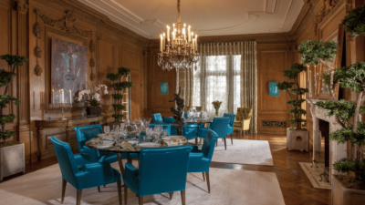 Elements of a Grand Mansion Dining Room