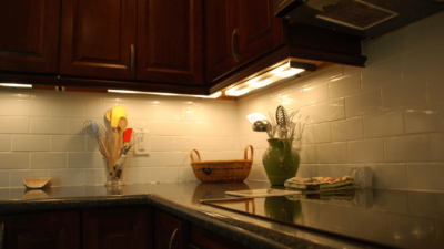 Steps to Install Modern Kitchen Cabinet Lighting