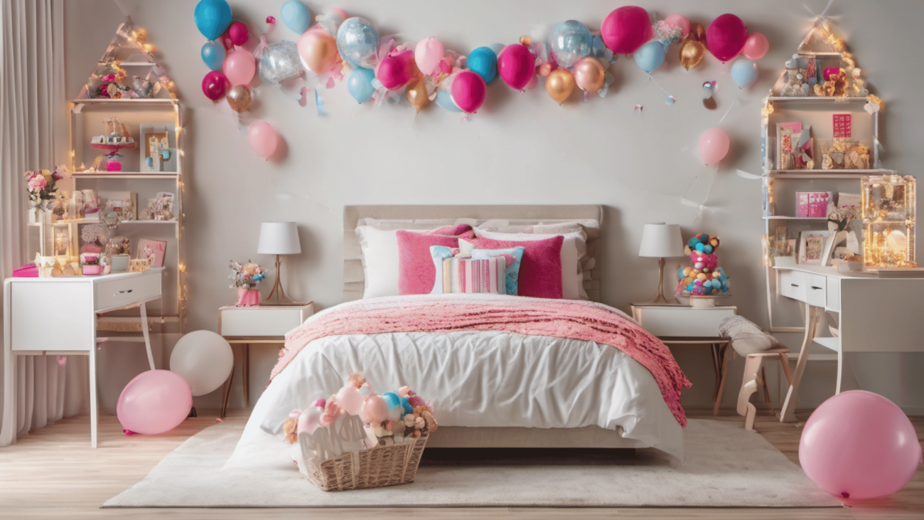 Stunning Birthday Bedroom Decorations